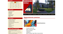 Desktop Screenshot of garkalnesskola.lv