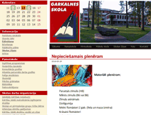 Tablet Screenshot of garkalnesskola.lv